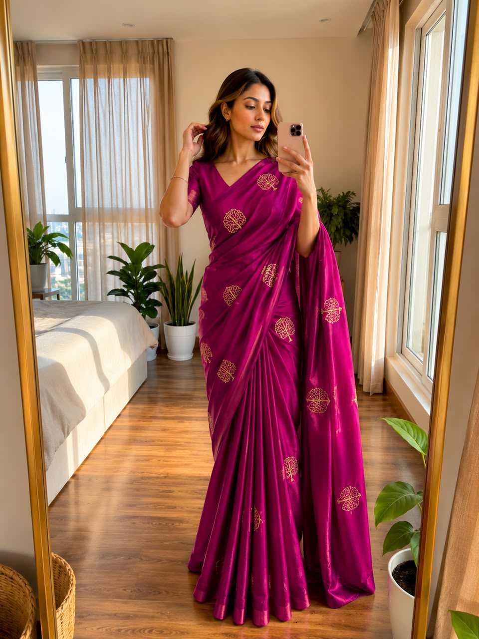 YNF Wholesale Space Silk Designer Silk Sarees  | Surat Manufacturer