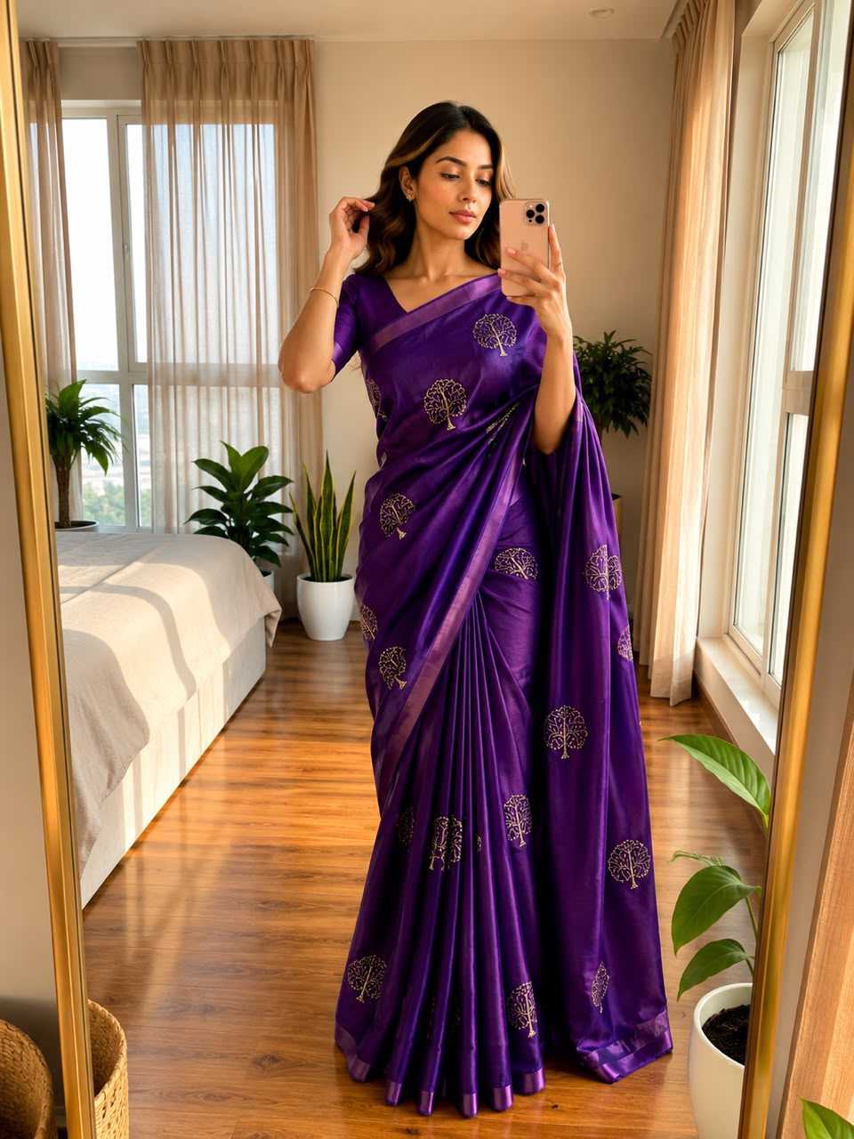 YNF Wholesale Space Silk Designer Silk Sarees  | Surat Manufacturer