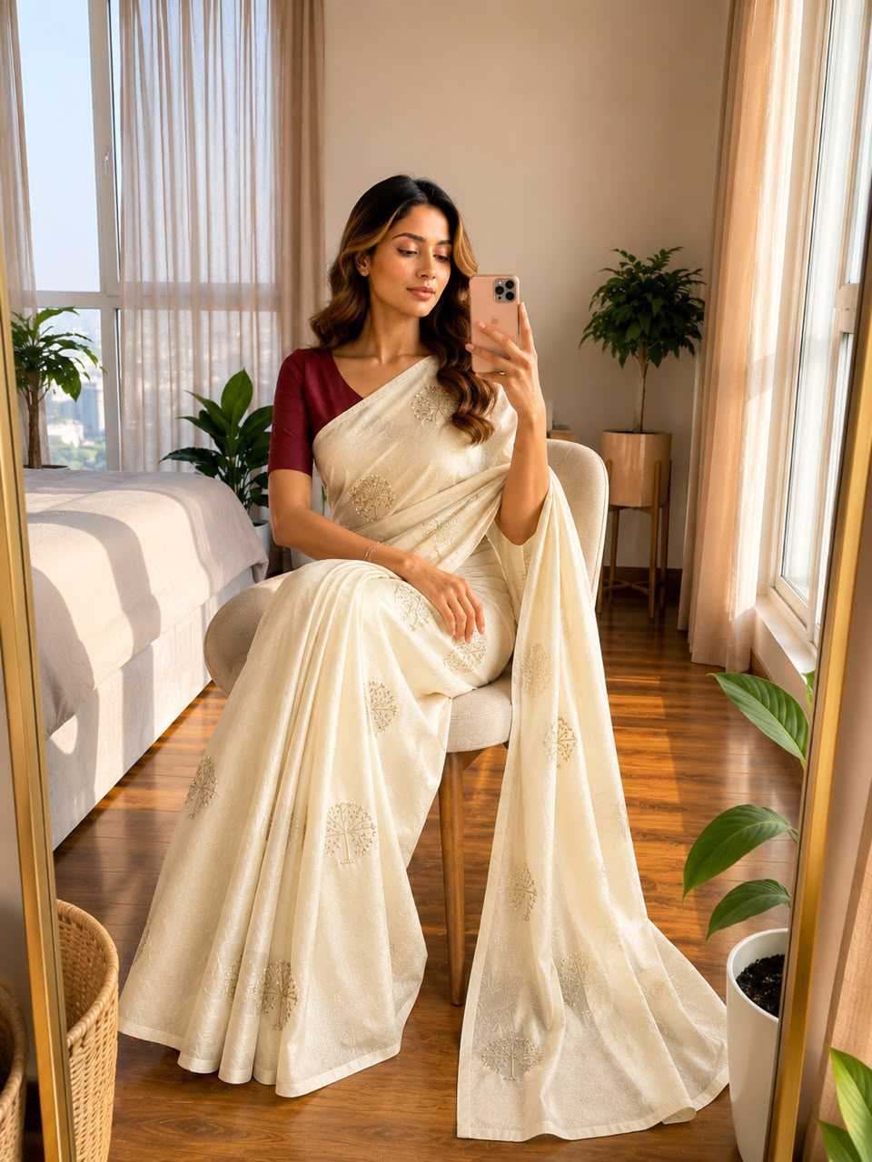 YNF Wholesale Space Silk Designer Silk Sarees  | Surat Manufacturer