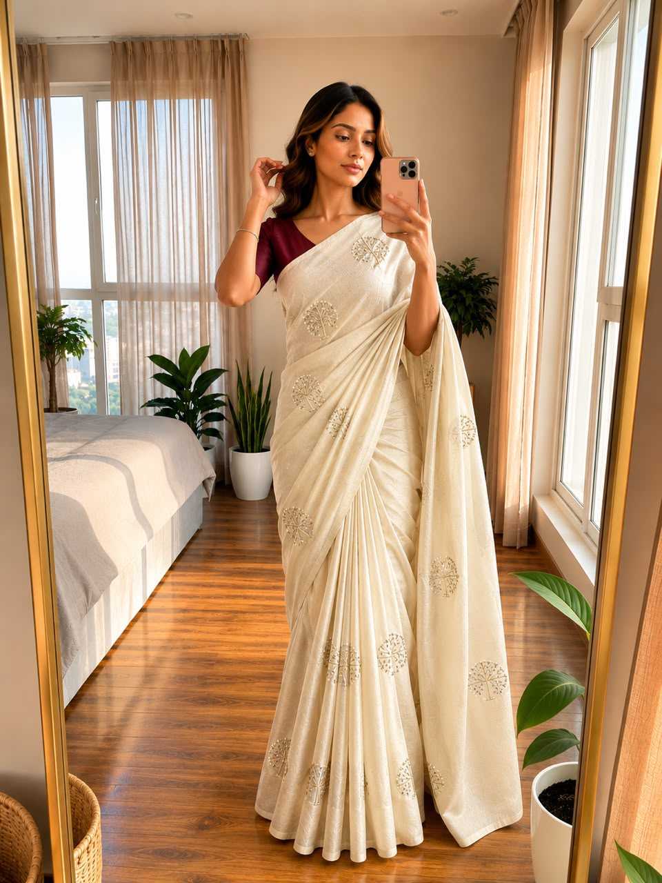 YNF Wholesale Space Silk Designer Silk Sarees  | Surat Manufacturer