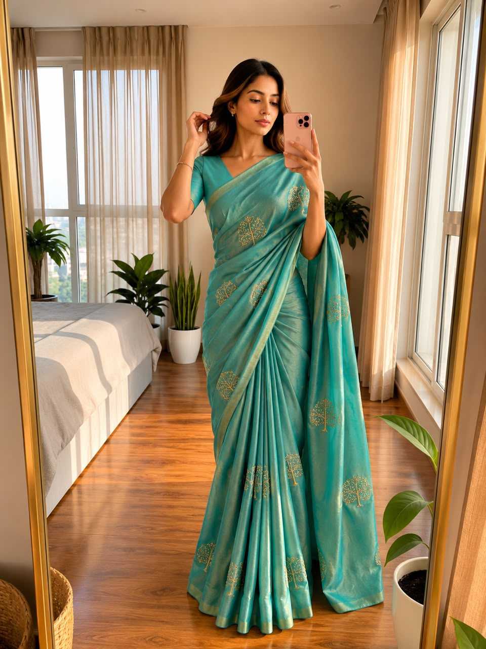 YNF Wholesale Space Silk Designer Silk Sarees  | Surat Manufacturer