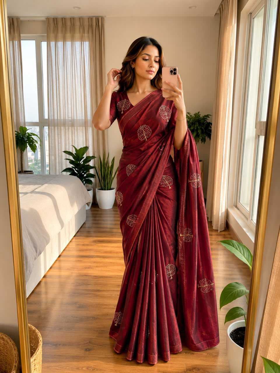 YNF Wholesale Space Silk Designer Silk Sarees  | Surat Manufacturer