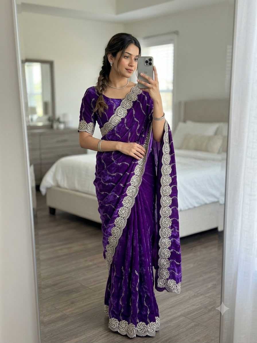 YNF Wholesale Space Silk Brocade Sarees  | Surat Manufacturer