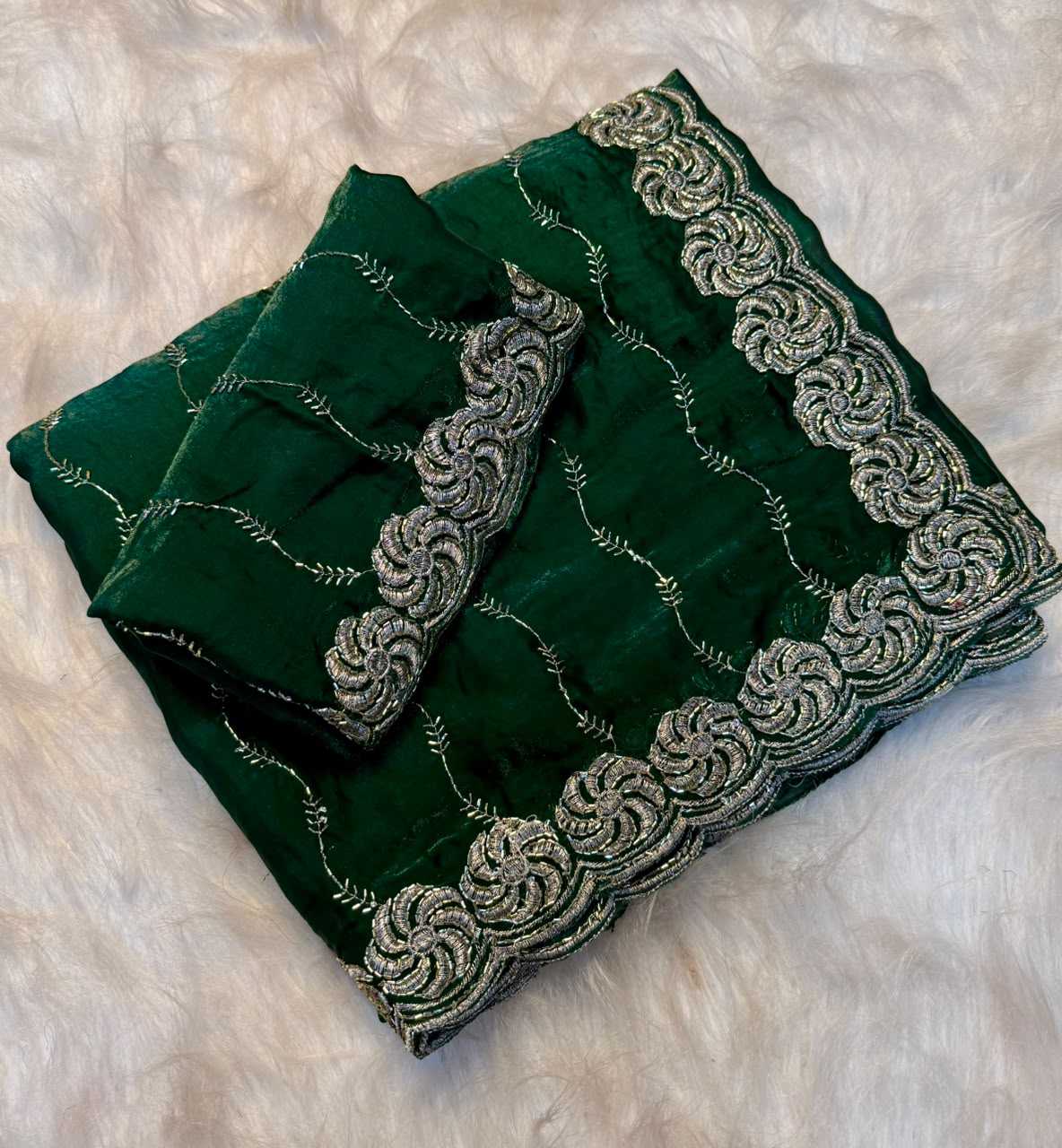 YNF Wholesale Space Silk Brocade Sarees  | Surat Manufacturer