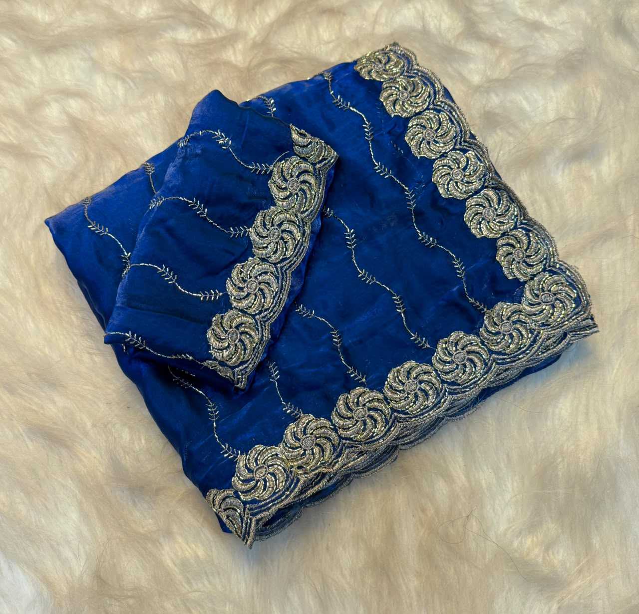 YNF Wholesale Space Silk Brocade Sarees  | Surat Manufacturer