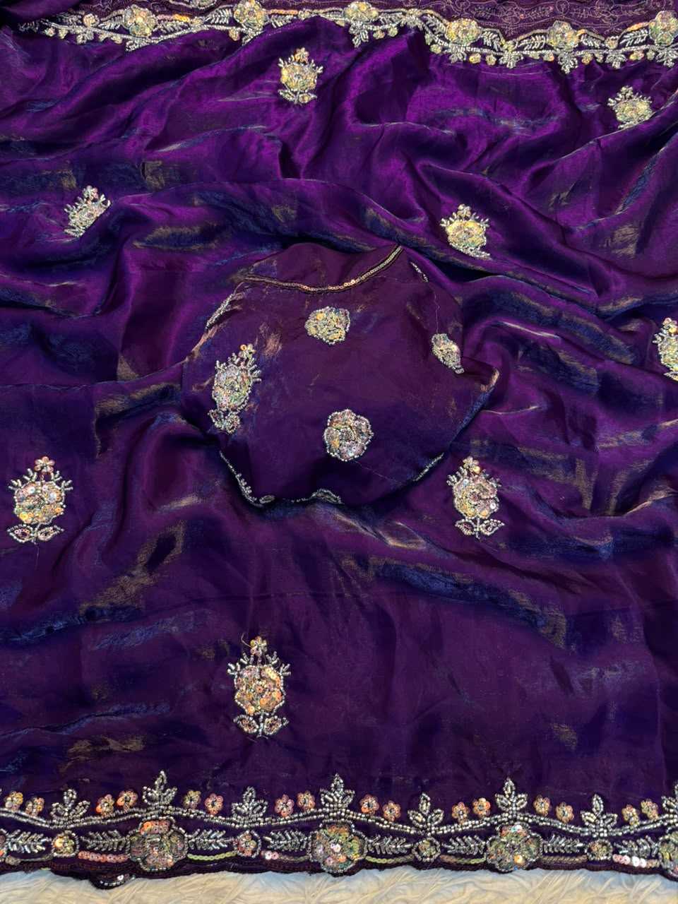 YNF Wholesale Space Silk Designer Silk Sarees  | Surat Manufacturer