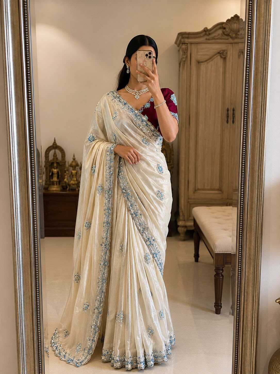 YNF Wholesale Space Silk Designer Silk Sarees  | Surat Manufacturer