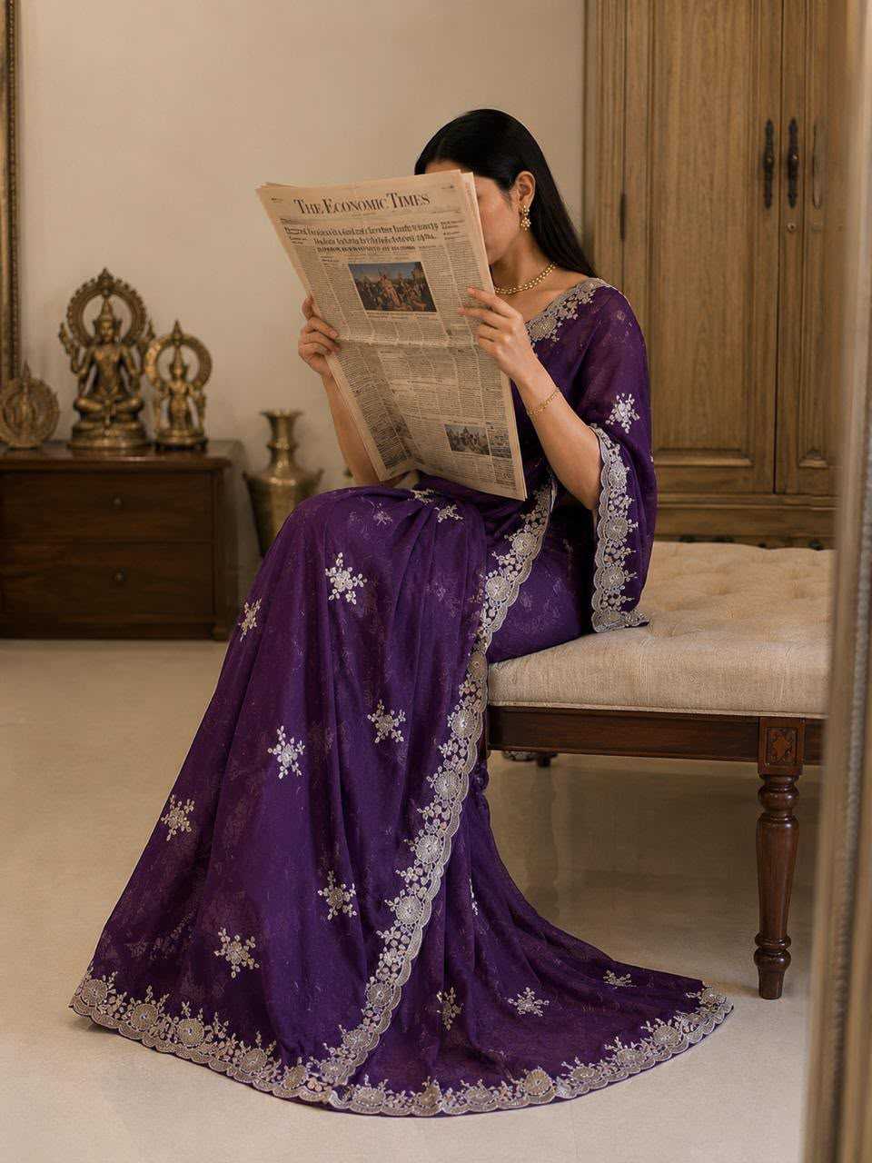 YNF Wholesale Crush Silk Traditional Silk Sarees  | Surat Manufacturer