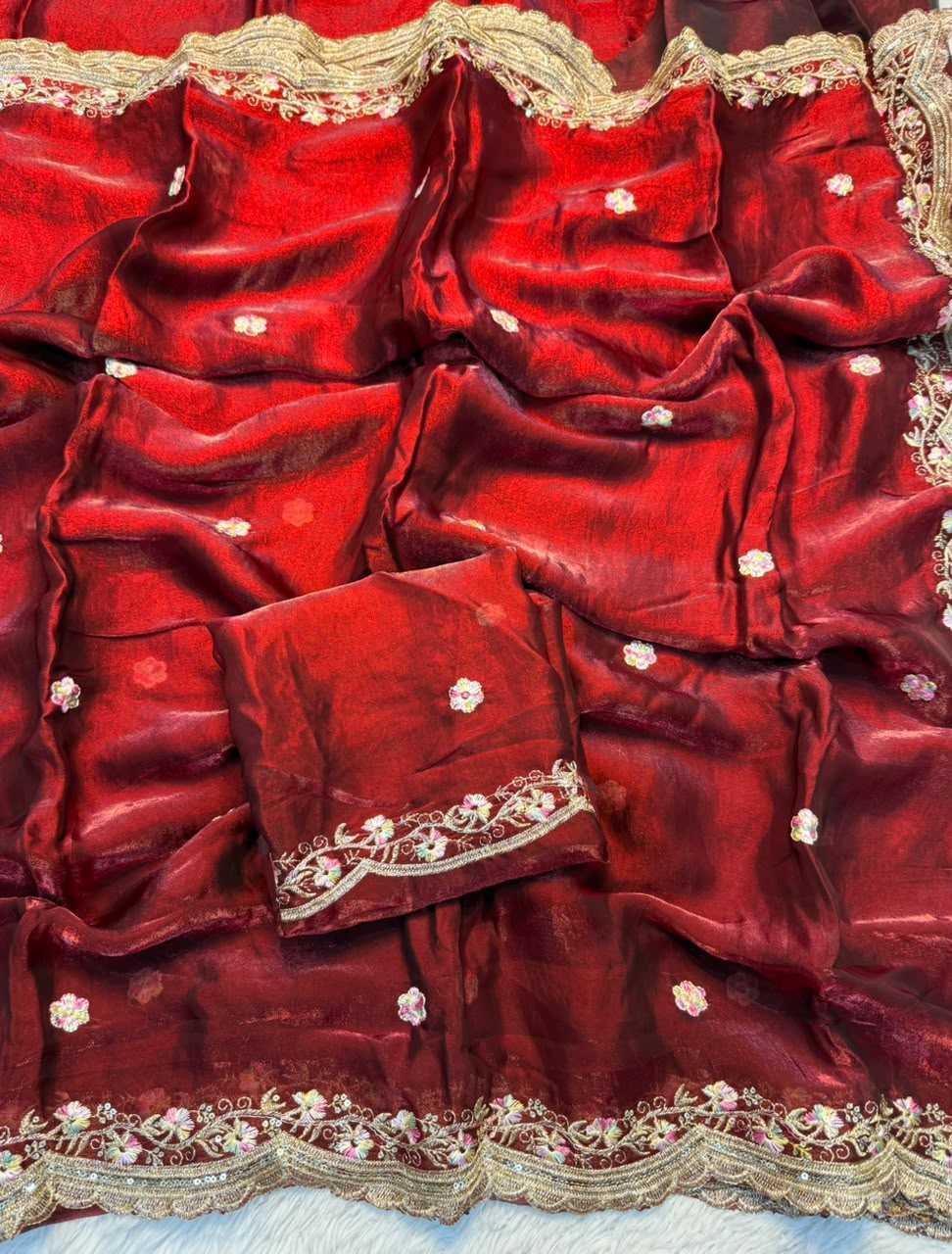 YNF Wholesale Space Silk Designer Silk Sarees  | Surat Manufacturer