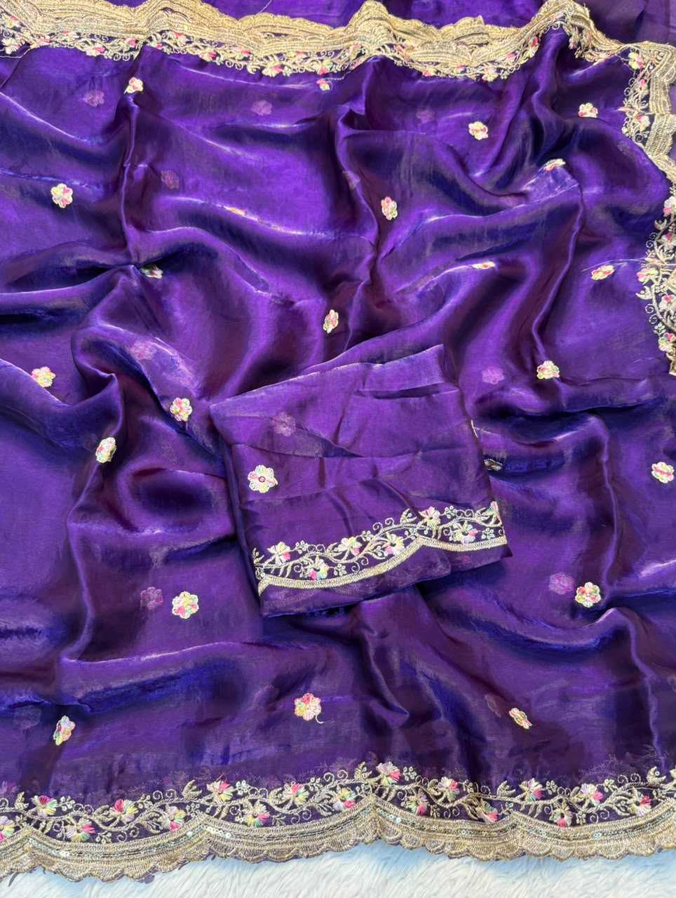 YNF Wholesale Space Silk Designer Silk Sarees  | Surat Manufacturer