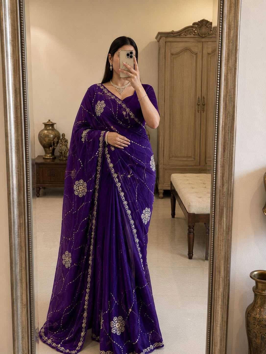 YNF Wholesale Space Silk Traditional Silk Sarees  | Surat Manufacturer