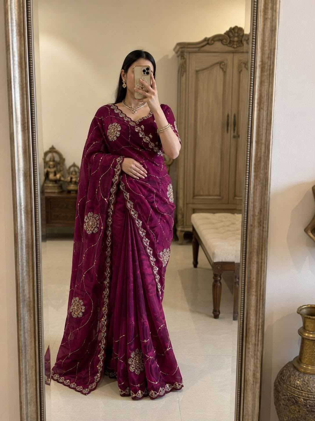 YNF Wholesale Space Silk Traditional Silk Sarees  | Surat Manufacturer