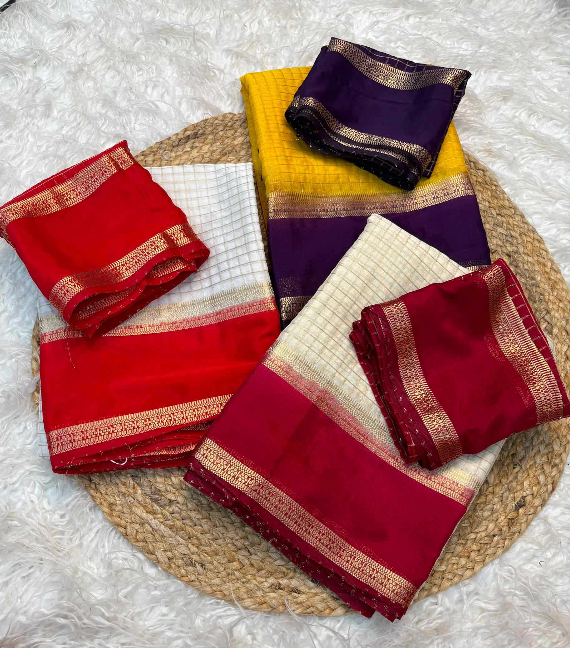 YNF Wholesale Chinon Designer Sarees  | Surat Manufacturer