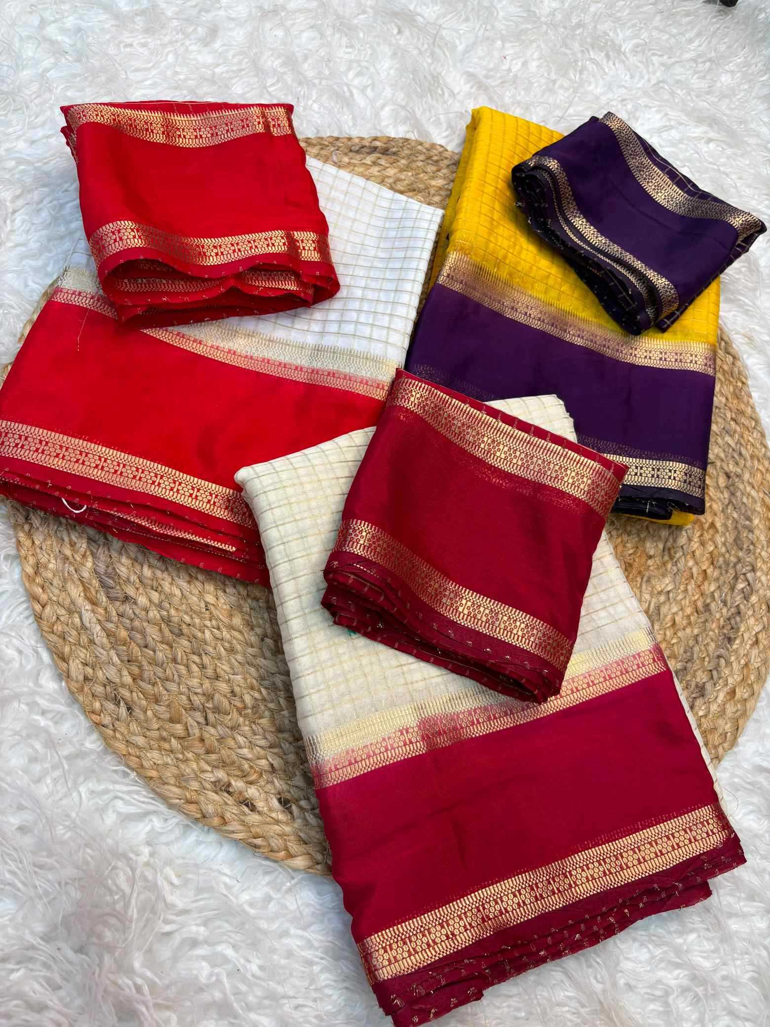 YNF Wholesale Chinon Designer Sarees  | Surat Manufacturer