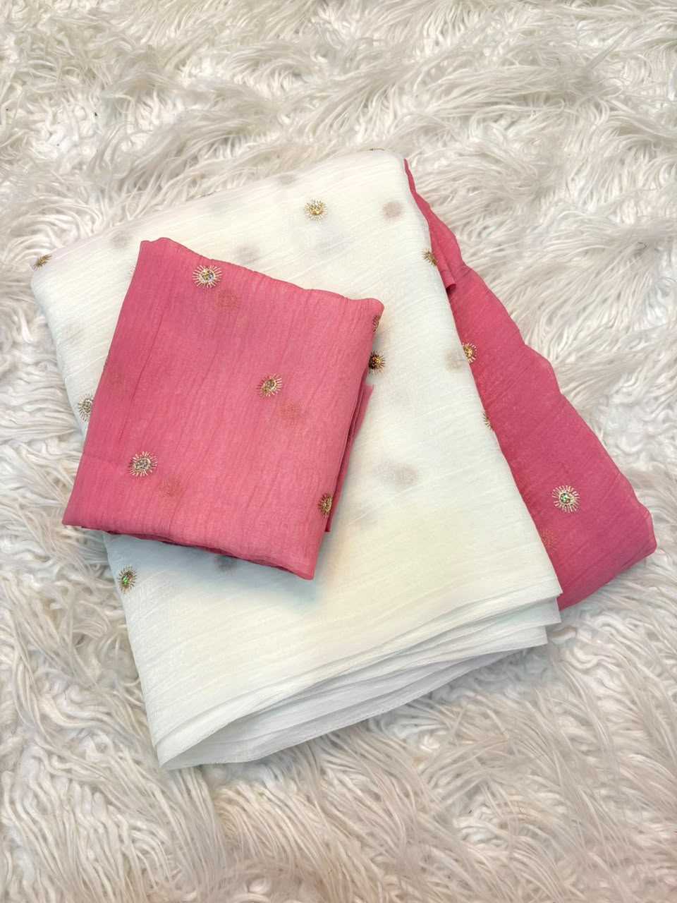 YNF Wholesale Crunchi Designer Sarees  | Surat Manufacturer
