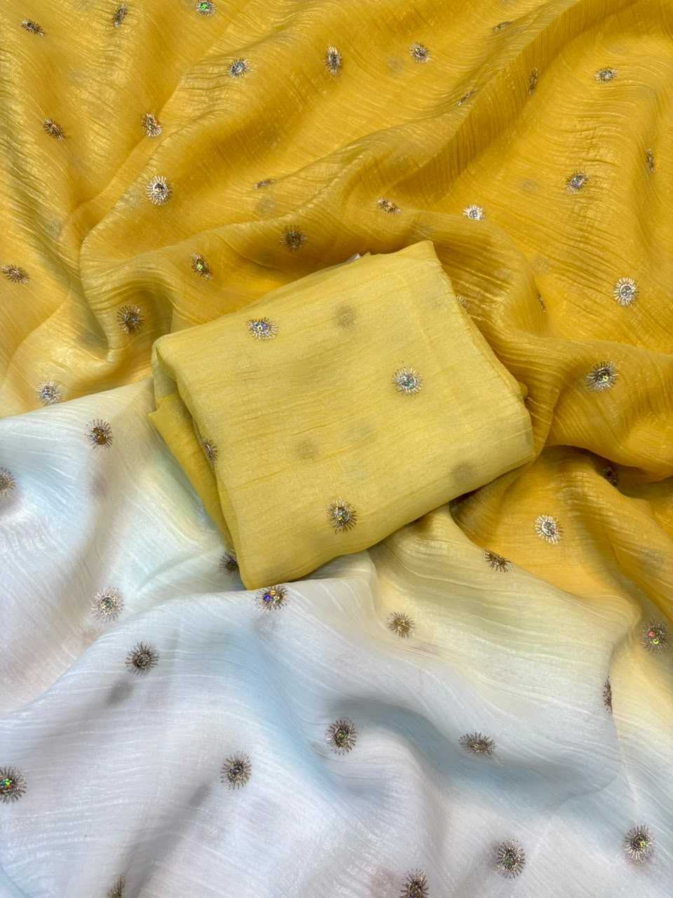 YNF Wholesale Crunchi Designer Sarees  | Surat Manufacturer