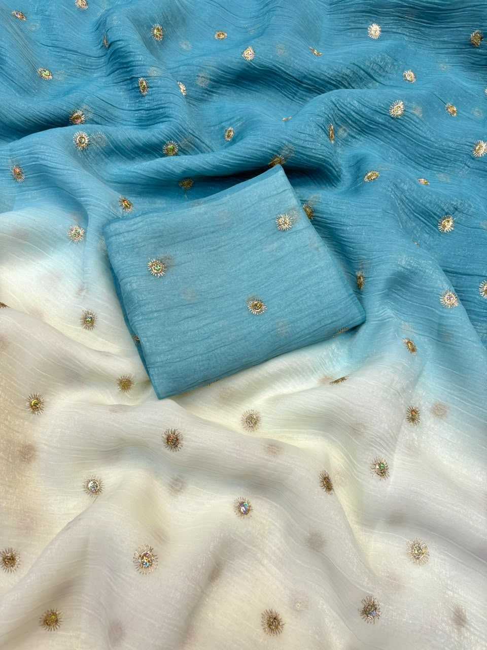 YNF Wholesale Crunchi Designer Sarees  | Surat Manufacturer