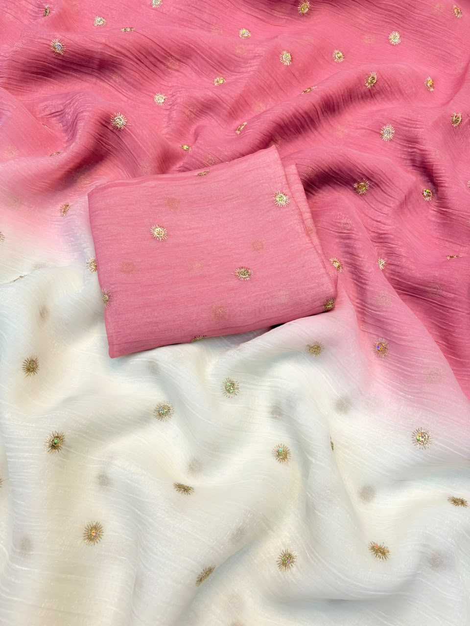 YNF Wholesale Crunchi Designer Sarees  | Surat Manufacturer