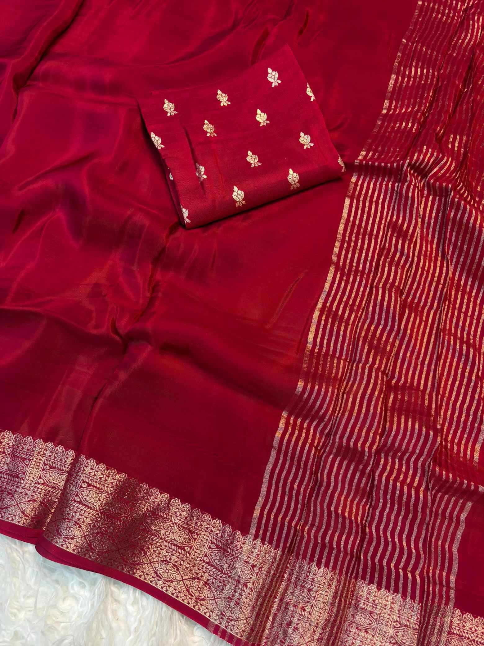 YNF Wholesale Crepe Silk Crepe Silk Saree  | Surat Manufacturer