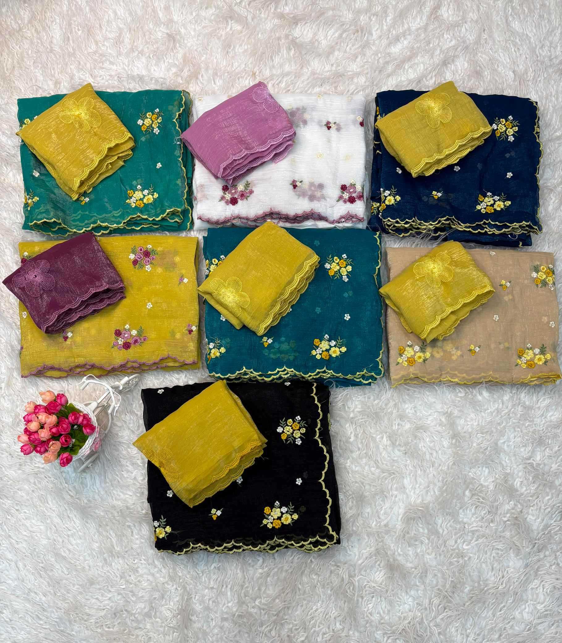 YNF Wholesale Crunchi Designer Sarees  | Surat Manufacturer