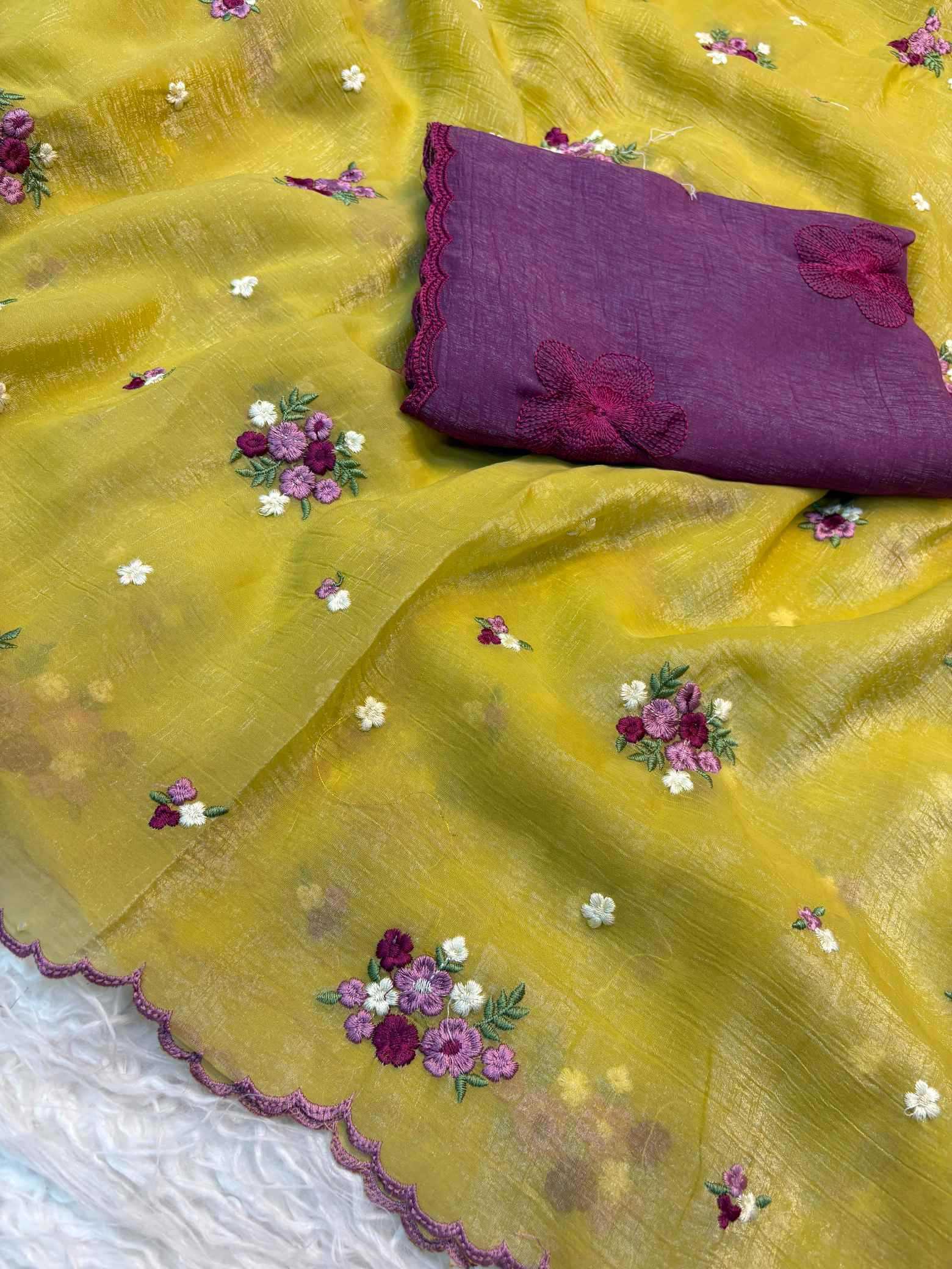 YNF Wholesale Crunchi Designer Sarees  | Surat Manufacturer