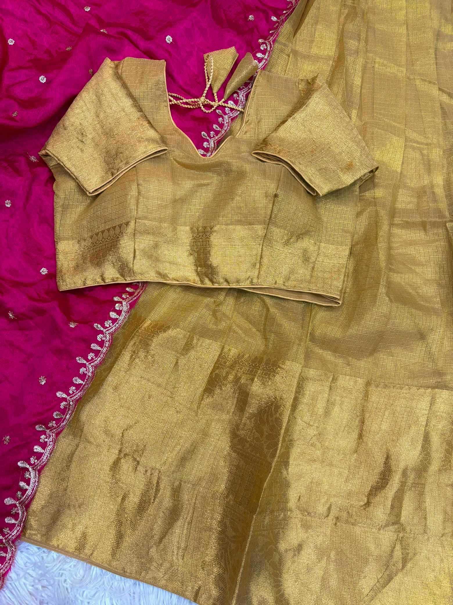 YNF Wholesale Tissue Silk Designer Lehenga  | Surat Manufacturer