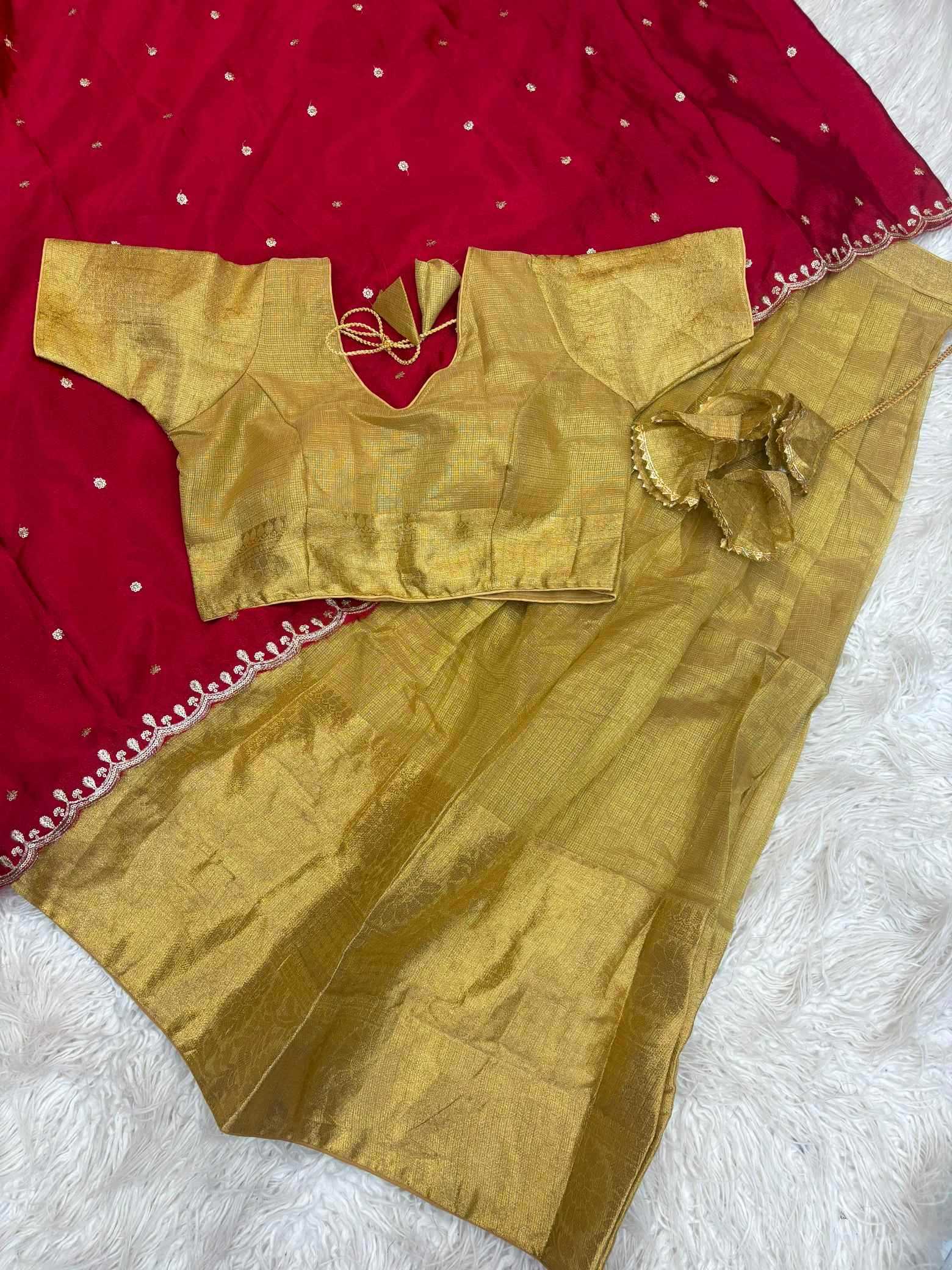 YNF Wholesale Tissue Silk Designer Lehenga  | Surat Manufacturer