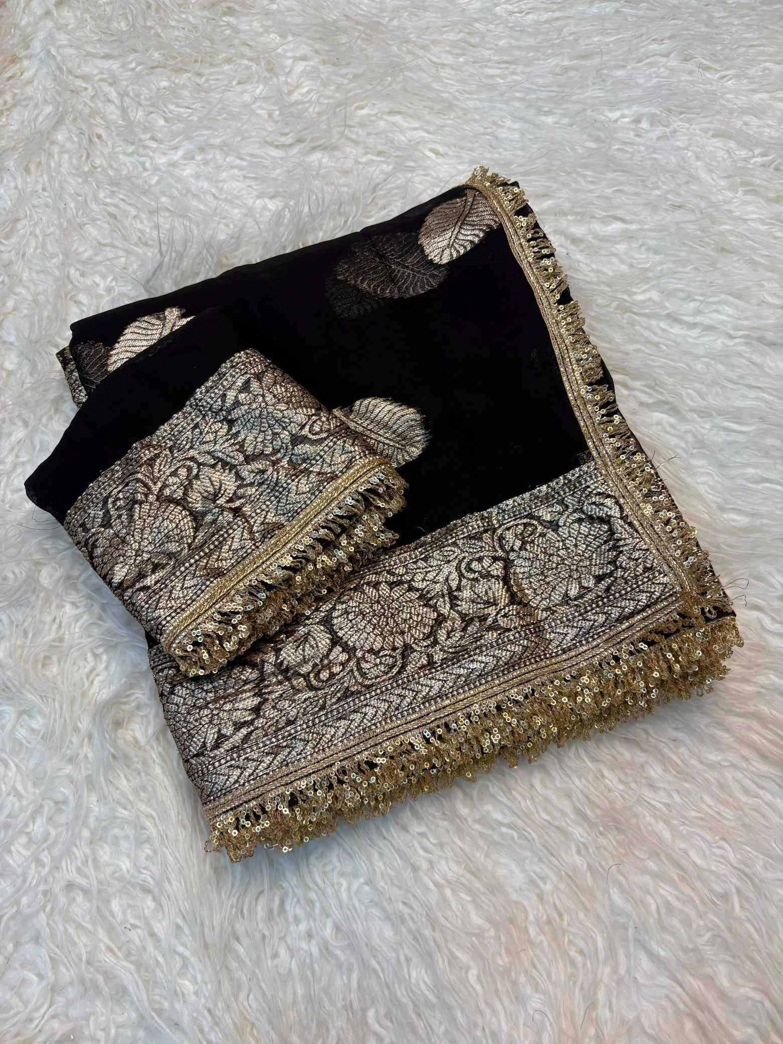 YNF Wholesale Pure Viscos Georgette Sarees  | Surat Manufacturer