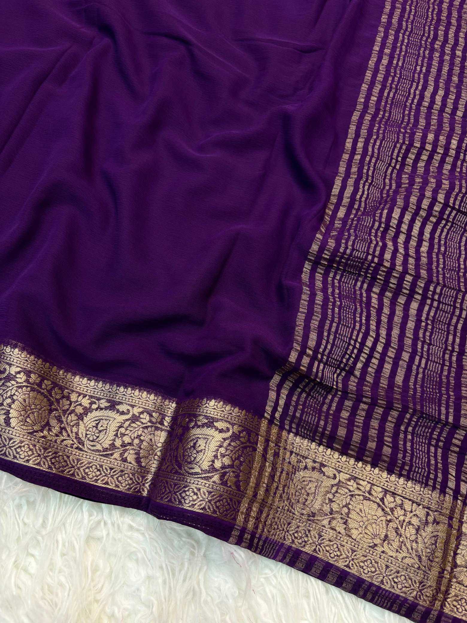 YNF Wholesale Chiffon Designer Sarees KESH637 Mahika | Surat Manufacturer