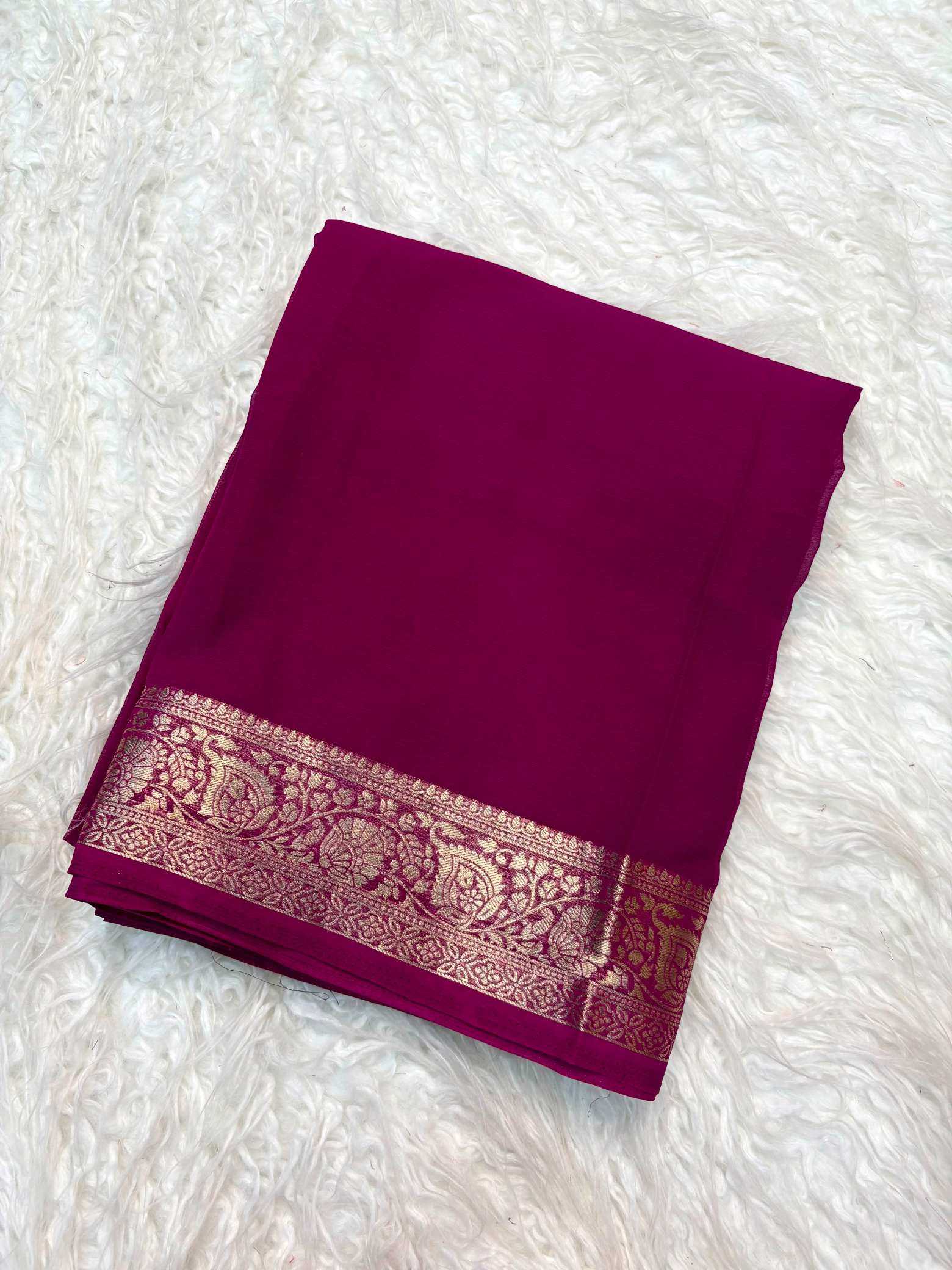 YNF Wholesale Chiffon Designer Sarees KESH637 Mahika | Surat Manufacturer