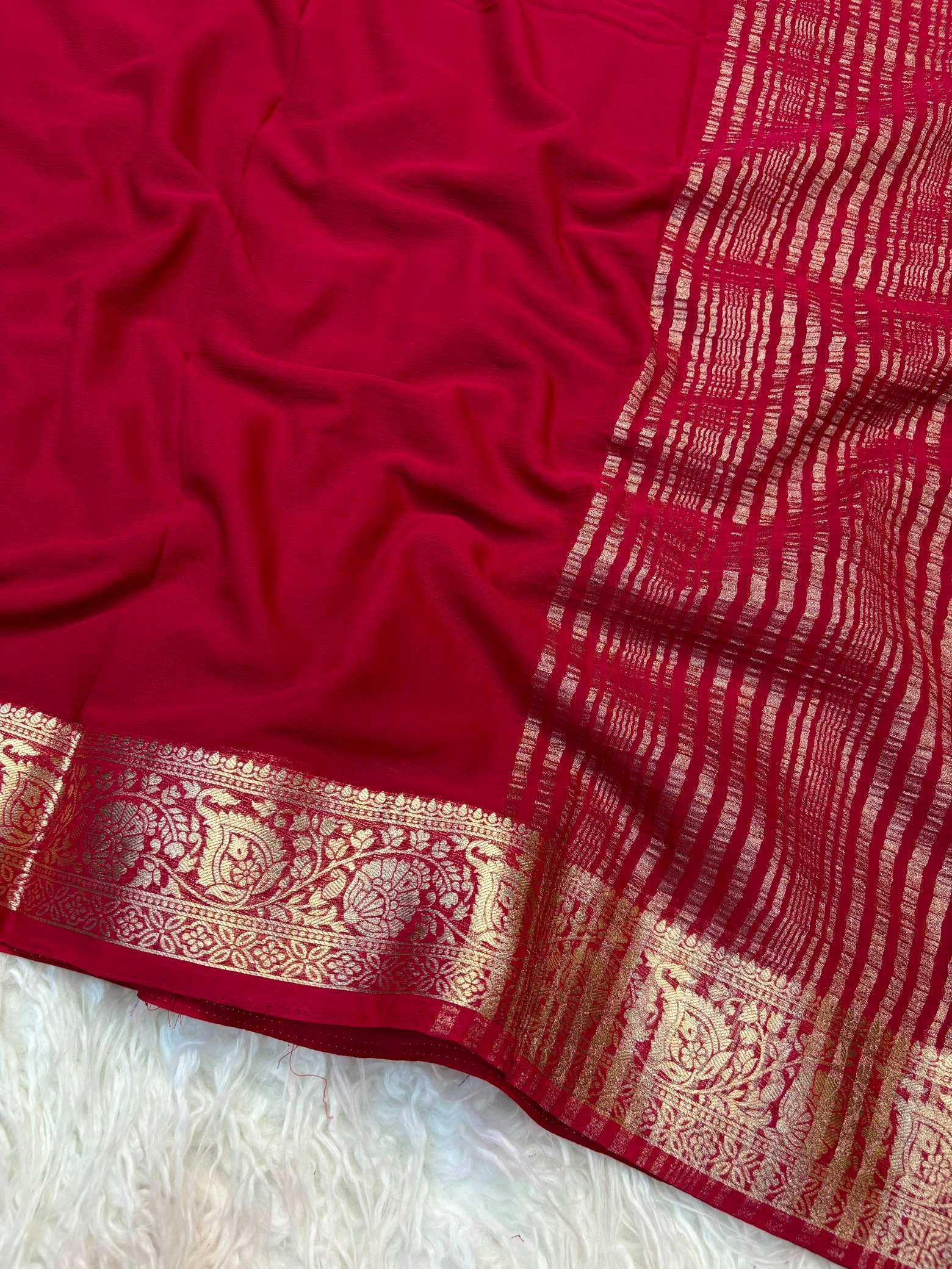 YNF Wholesale Chiffon Designer Sarees KESH637 Mahika | Surat Manufacturer
