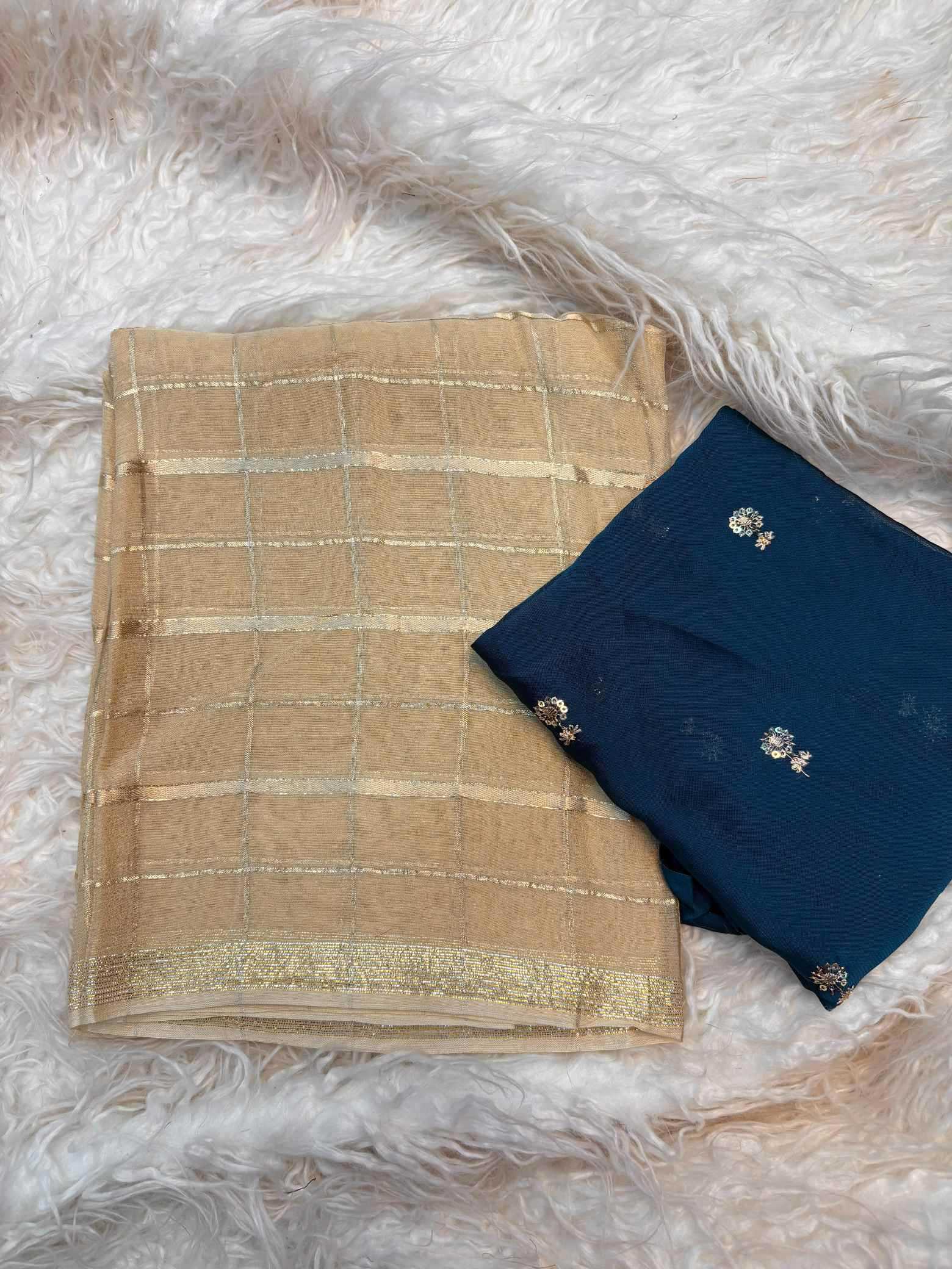 YNF Wholesale Pure Viscos Georgette Sarees  | Surat Manufacturer