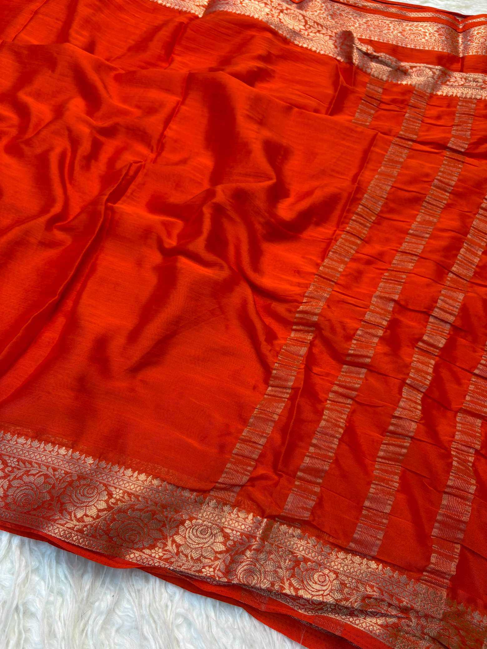 YNF Wholesale Chinon Designer Sarees  | Surat Manufacturer
