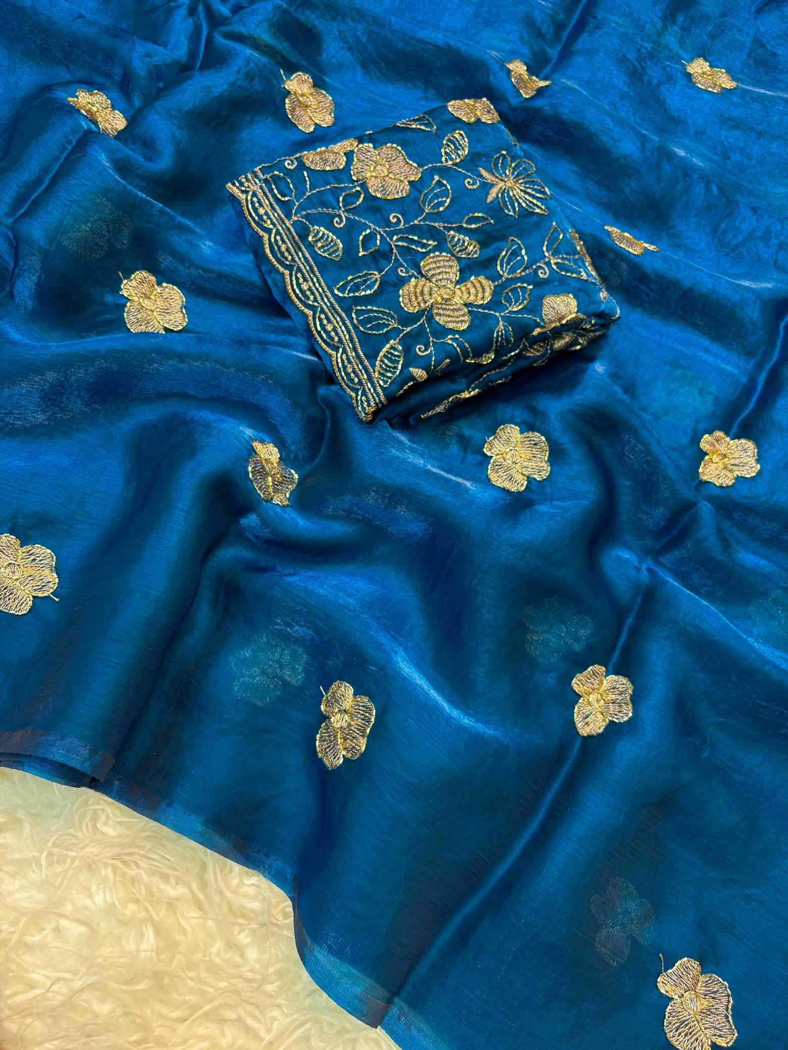 YNF Wholesale Space Silk Handloom Sarees  | Surat Manufacturer