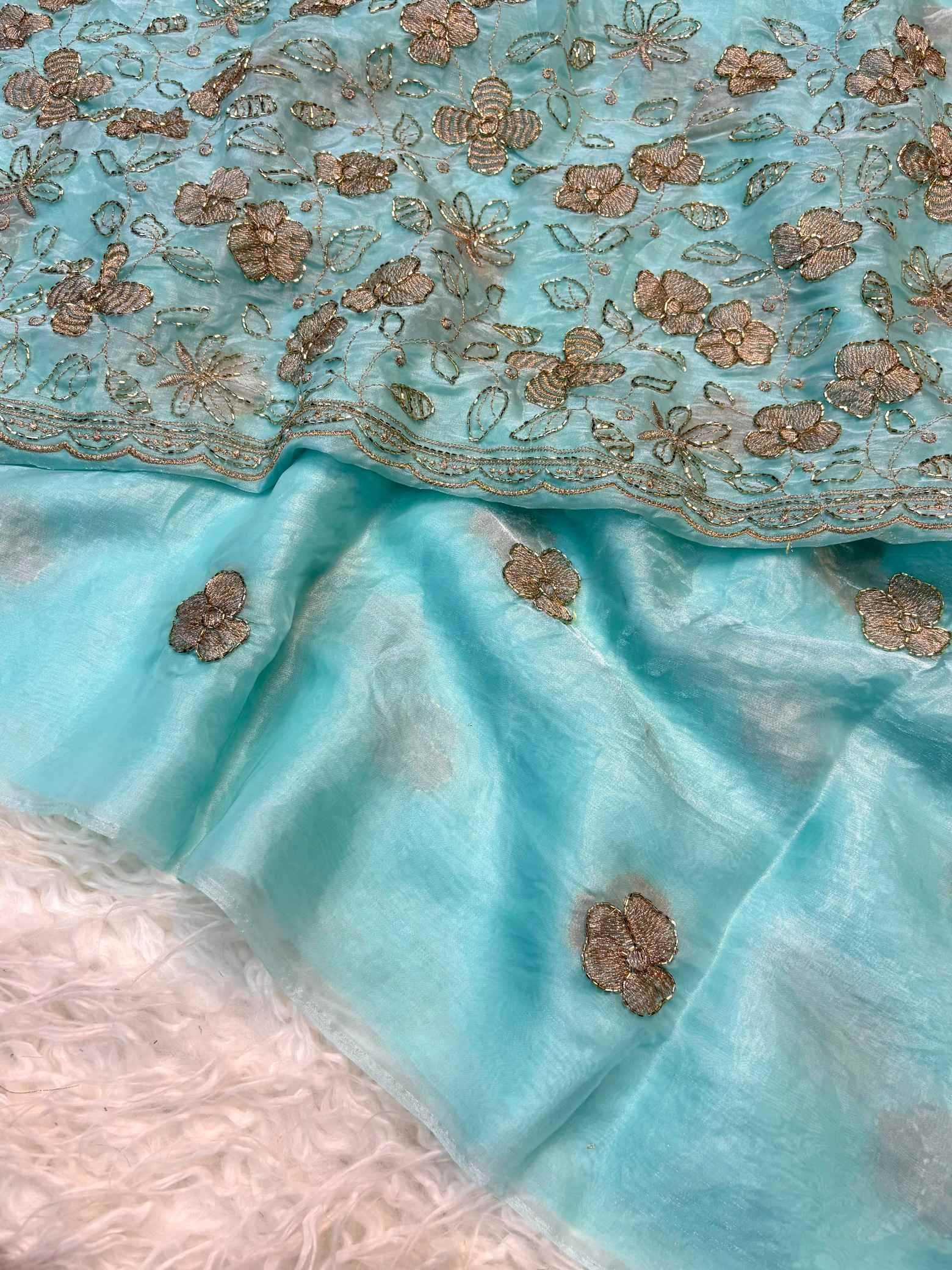 YNF Wholesale Space Silk Handloom Sarees  | Surat Manufacturer