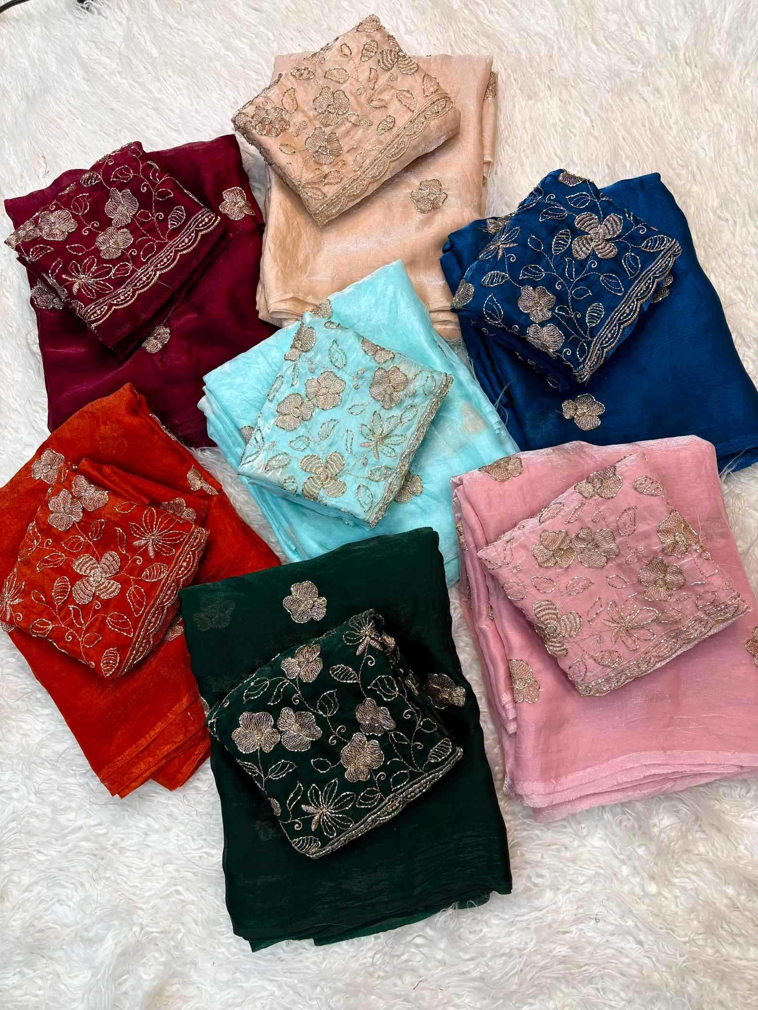 YNF Wholesale Space Silk Handloom Sarees  | Surat Manufacturer
