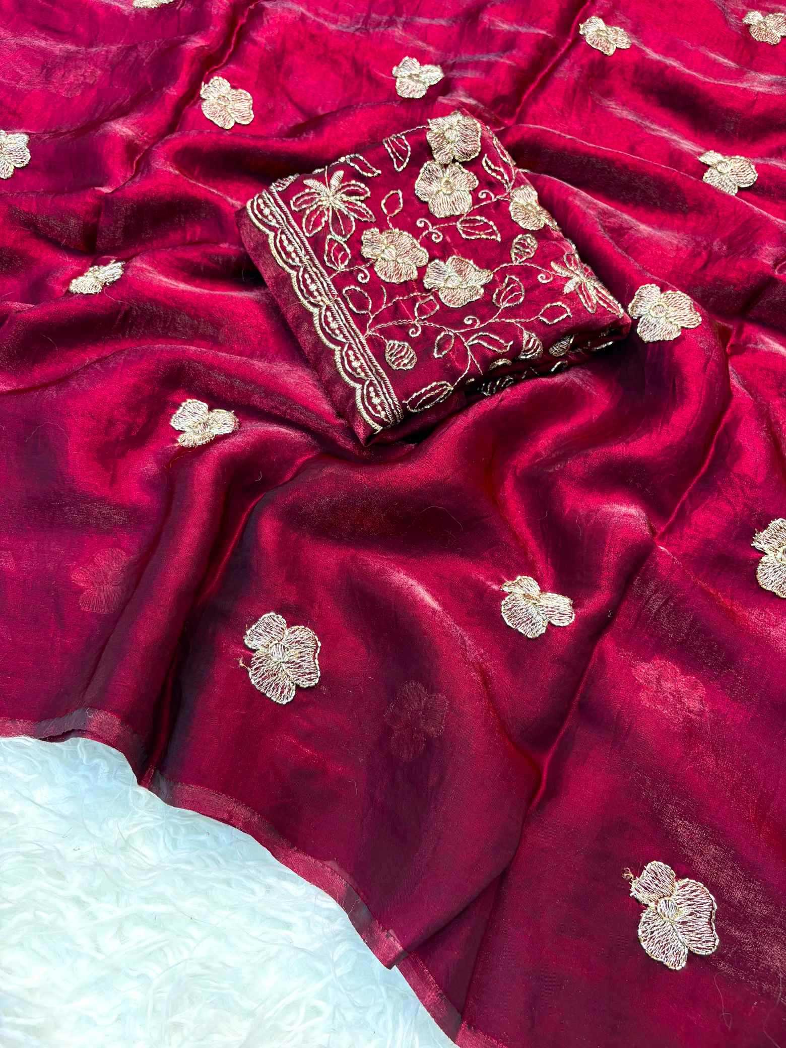 YNF Wholesale Space Silk Handloom Sarees  | Surat Manufacturer