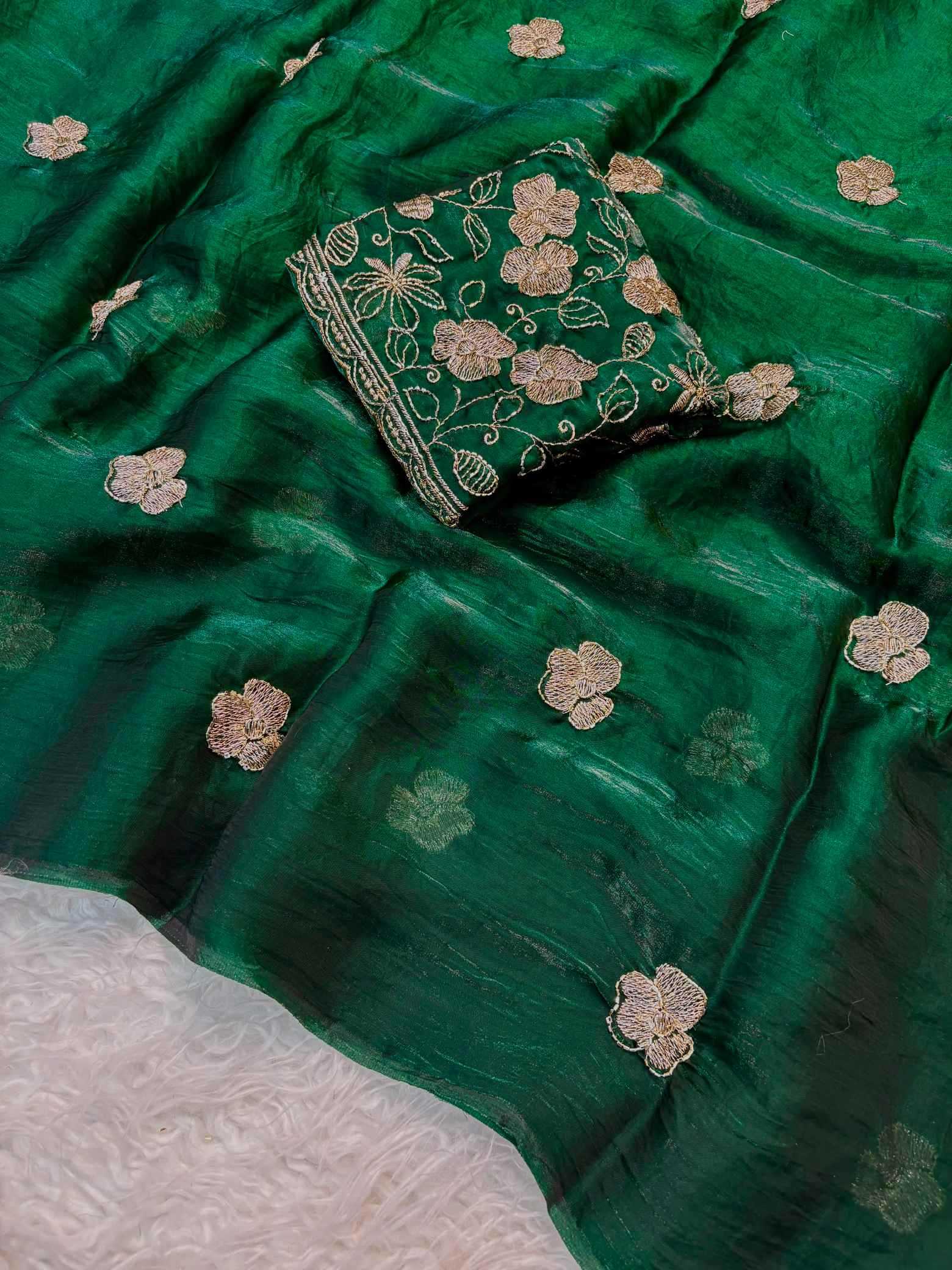 YNF Wholesale Space Silk Handloom Sarees  | Surat Manufacturer