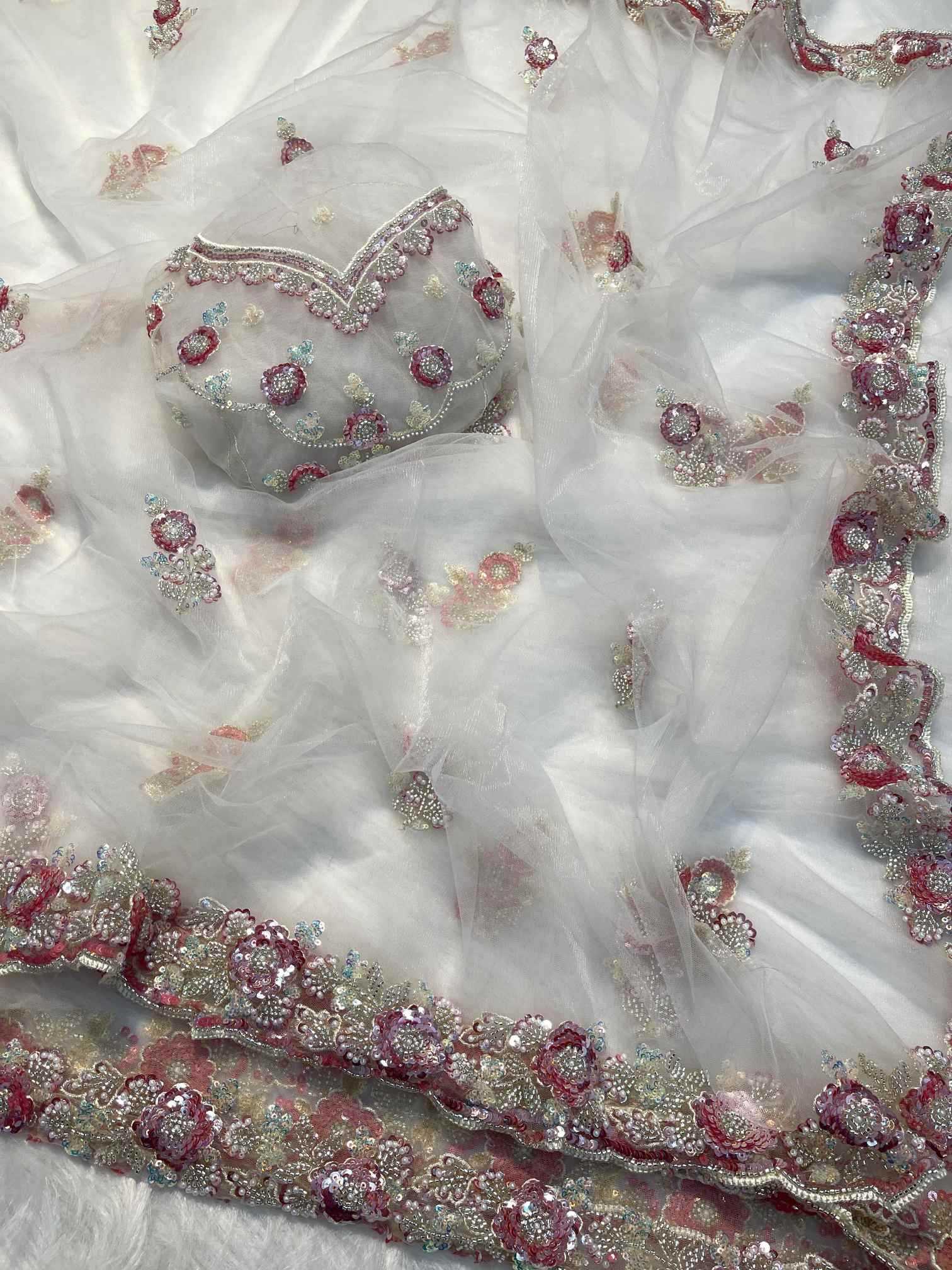 YNF Wholesale Net Party Wear Sarees  | Surat Manufacturer