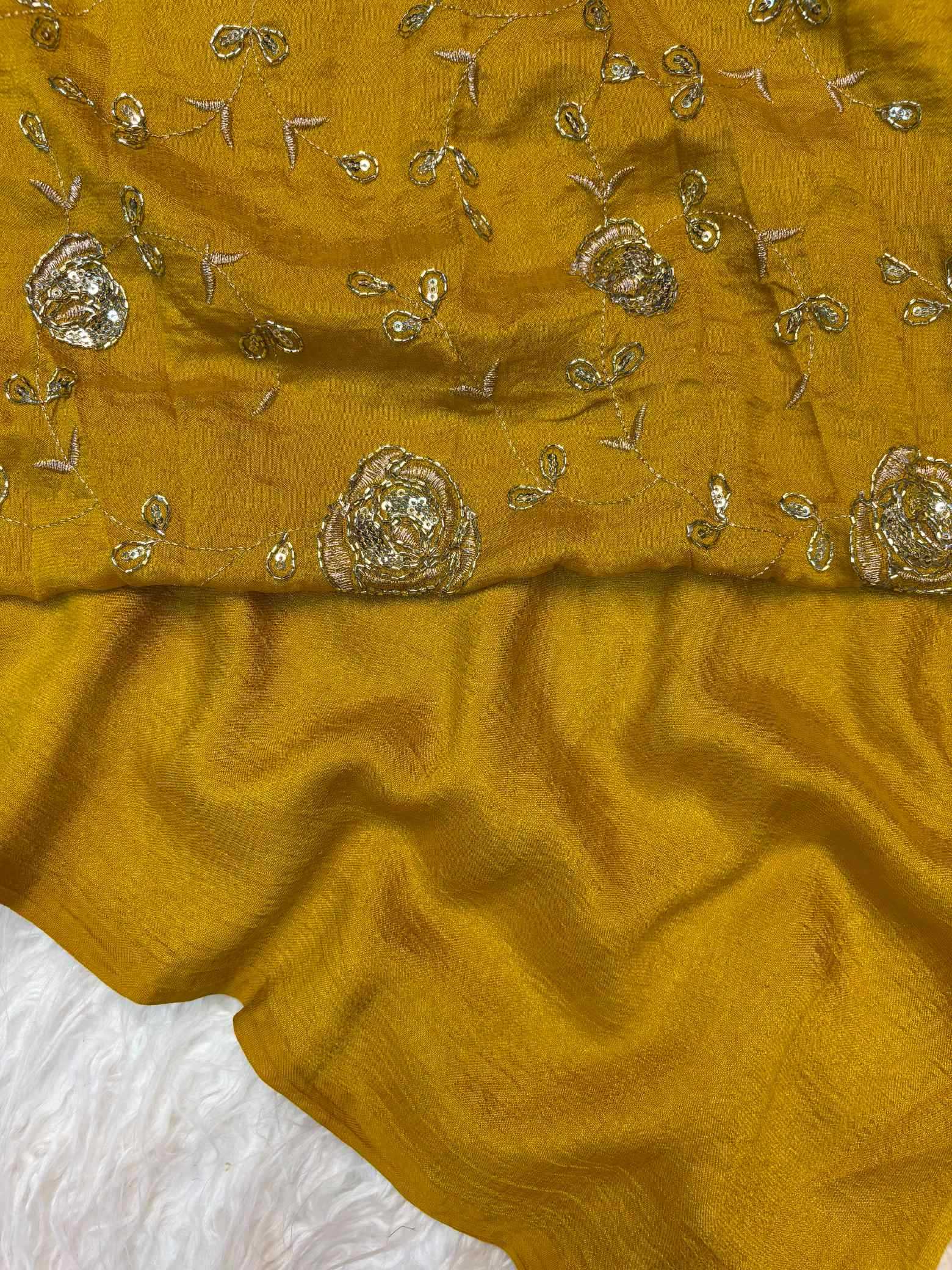 YNF Wholesale Vichitra Silk Party Wear Silk Sarees  | Surat Manufacturer