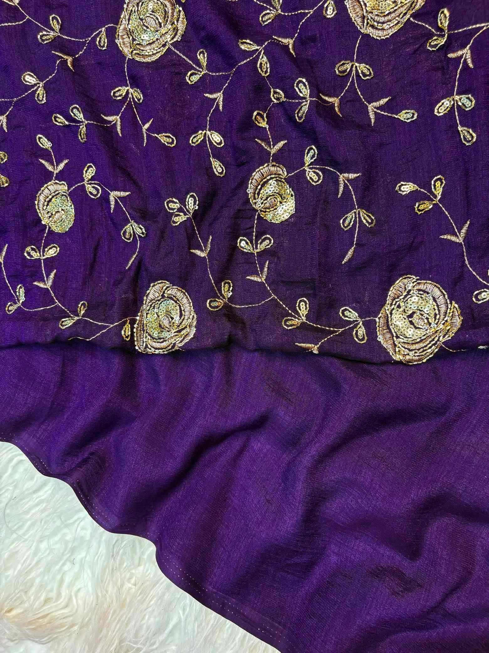 YNF Wholesale Vichitra Silk Party Wear Silk Sarees  | Surat Manufacturer
