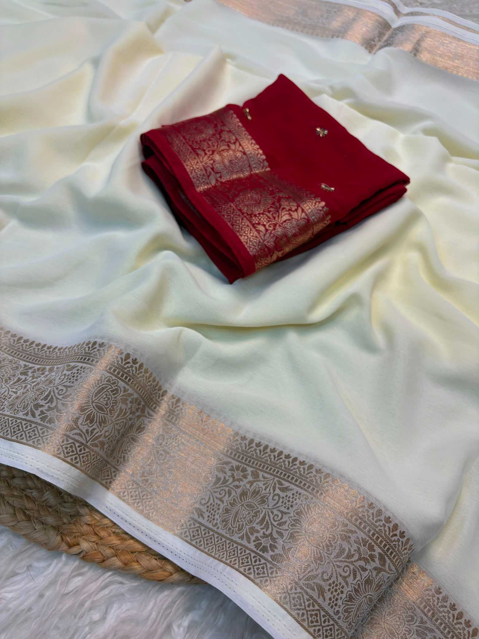 YNF Wholesale Chiffon Chiffon Sarees  | Surat Manufacturer