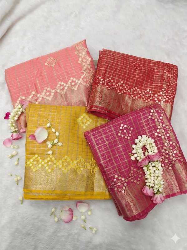 YNF Wholesale Cotton Butta Sarees  | Surat Manufacturer