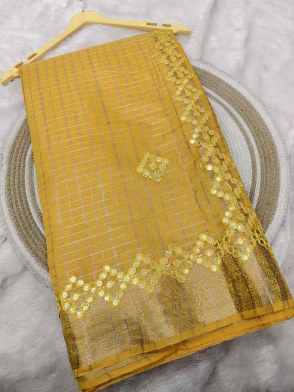 YNF Wholesale Cotton Butta Sarees  | Surat Manufacturer