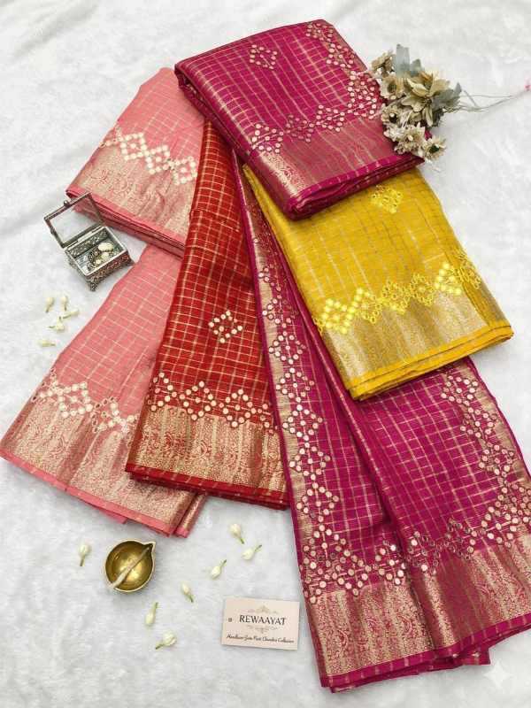 YNF Wholesale Cotton Butta Sarees  | Surat Manufacturer