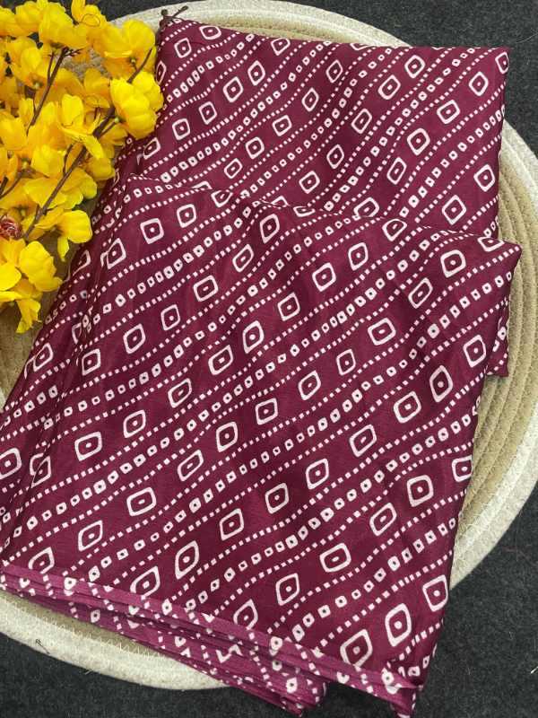 YNF Wholesale Chinon Silk Printed Sarees  | Surat Manufacturer