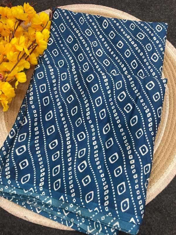 YNF Wholesale Chinon Silk Printed Sarees  | Surat Manufacturer