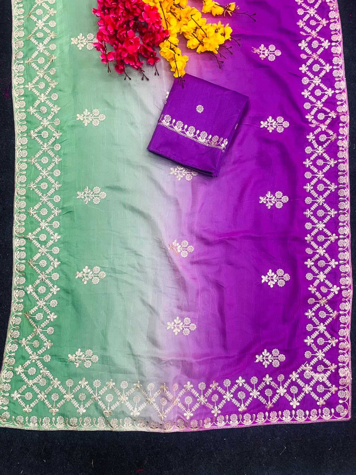 YNF Wholesale Chiffon Printed Sarees  | Surat Manufacturer