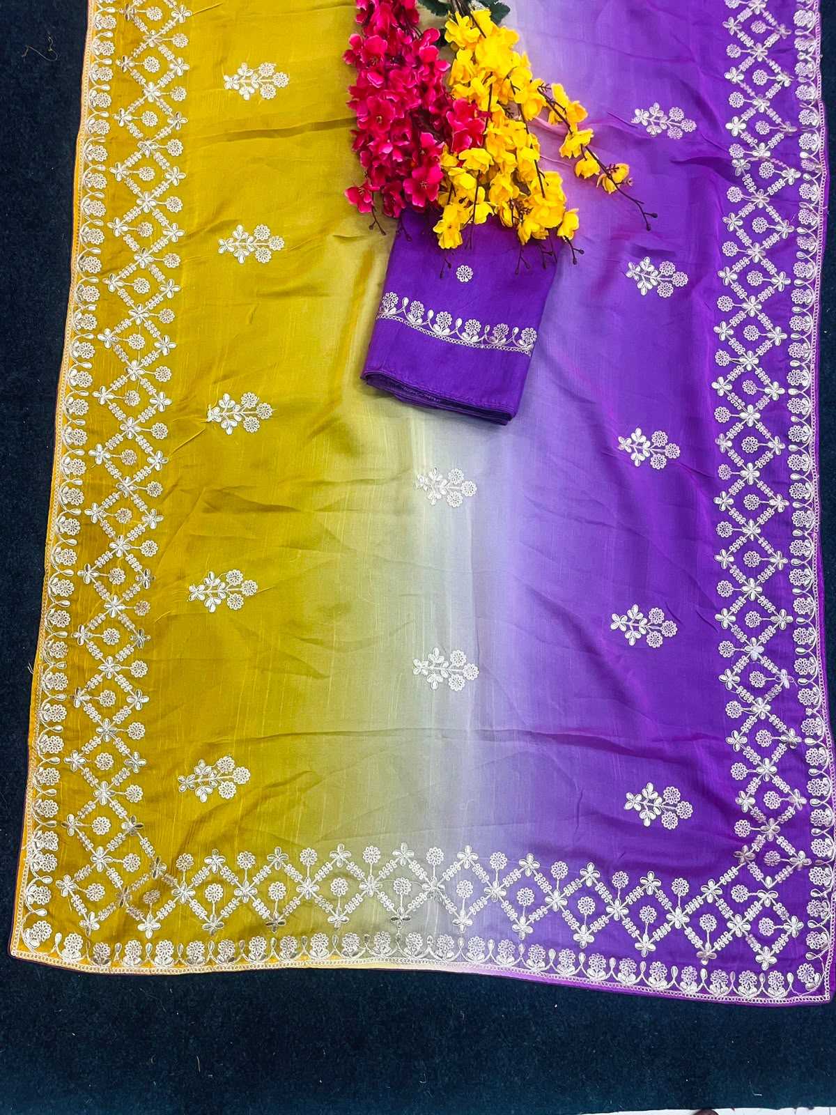 YNF Wholesale Chiffon Printed Sarees  | Surat Manufacturer