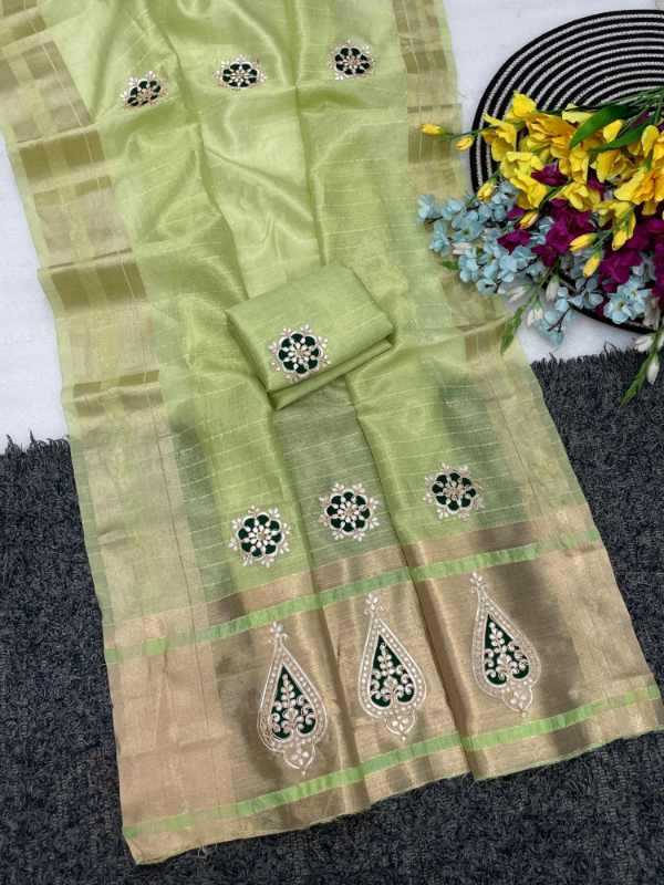 YNF Wholesale Kota Silk Gota Patti Sarees  | Surat Manufacturer
